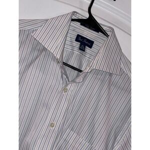 Paul Frederick Men's 15.5X34 French Cuff Dress Shirt Imperial 100's 2 Ply Cotton